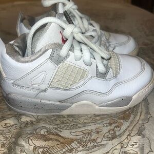 White Toddler Jordans
